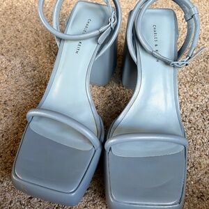 Charles & Keith Lucile block-heel platform sandals